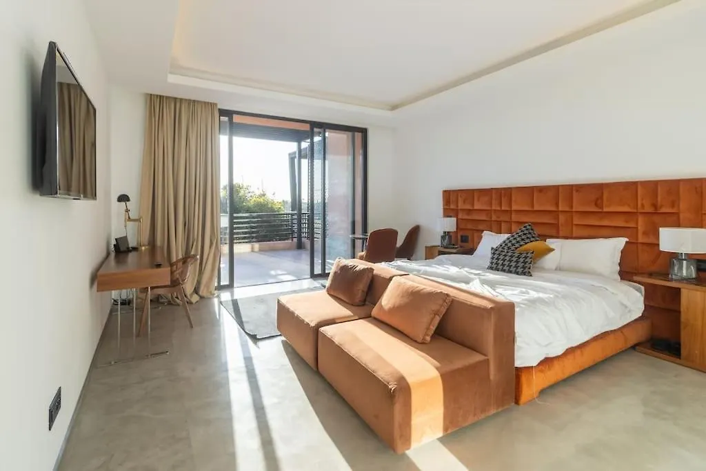 Hm50 L Villa En Front De Golf Piscine & Jacuzzi Marrakesh