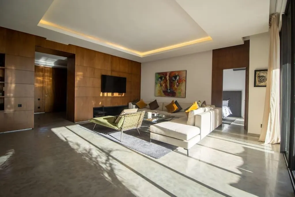 Hm50 L Villa En Front De Golf Piscine & Jacuzzi Marrakesh