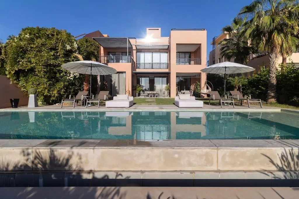 Hm50 L Villa En Front De Golf Piscine & Jacuzzi Marrakesh