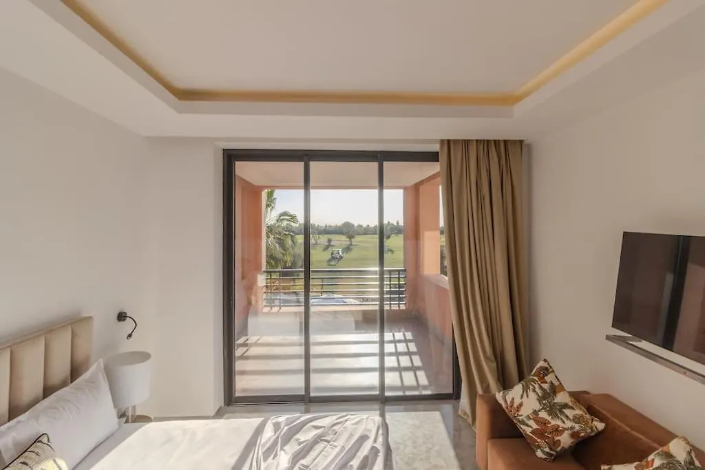 Hm50 L Villa En Front De Golf Piscine & Jacuzzi Marrakesh Morocco