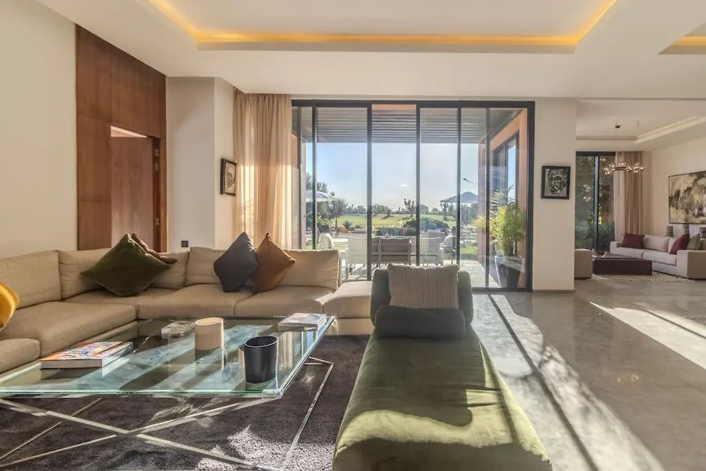 Hm50 L Villa En Front De Golf Piscine & Jacuzzi Marrakesh