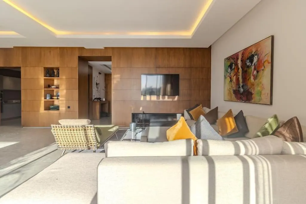 Hm50 L Villa En Front De Golf Piscine & Jacuzzi Marrakesh Morocco