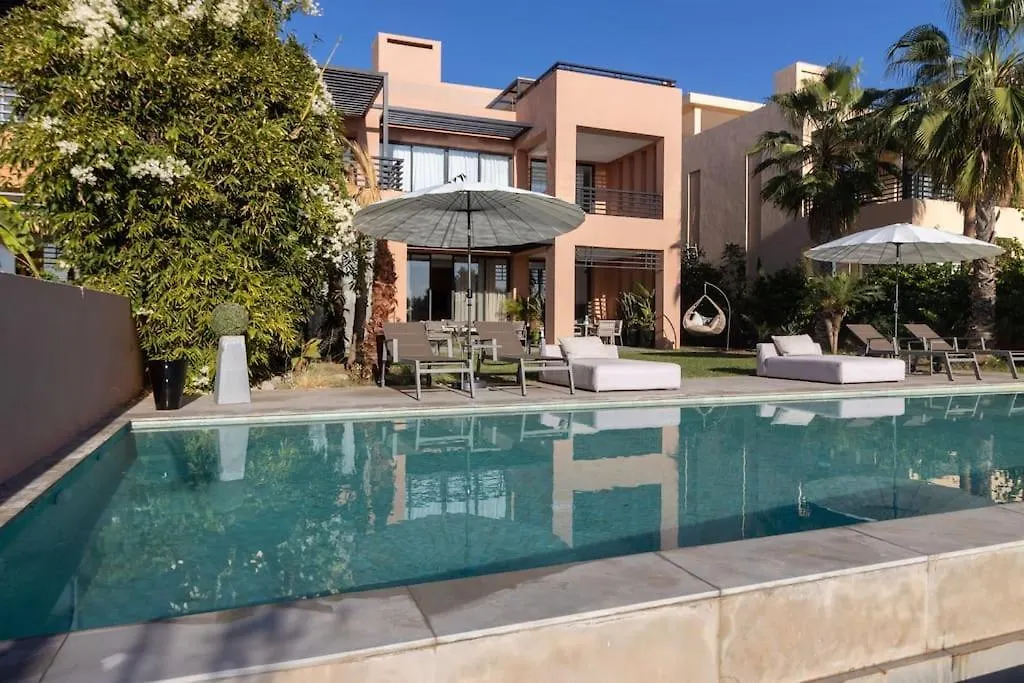 Hm50 L Villa En Front De Golf Piscine & Jacuzzi Marrakesh