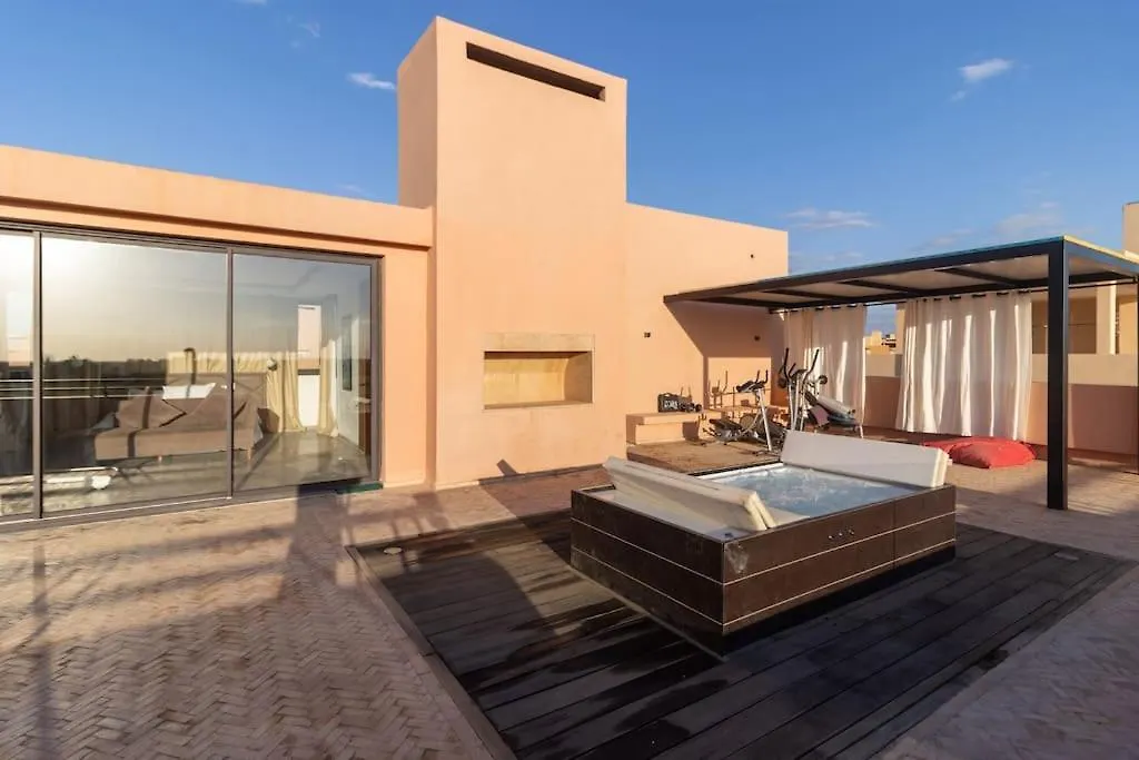 Hm50 L Villa En Front De Golf Piscine & Jacuzzi Marrakesh