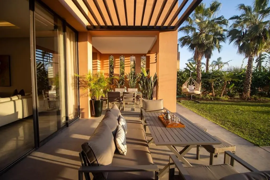 Hm50 L Villa En Front De Golf Piscine & Jacuzzi Marrakesh