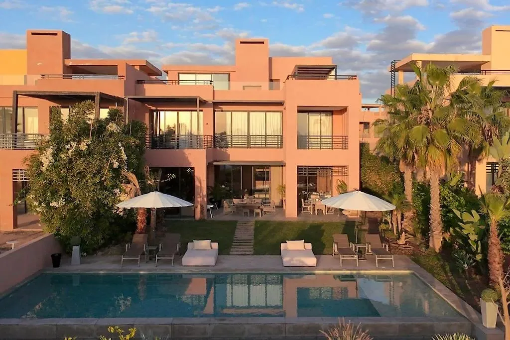 Hm50 L Villa En Front De Golf Piscine & Jacuzzi Marrakesh Morocco