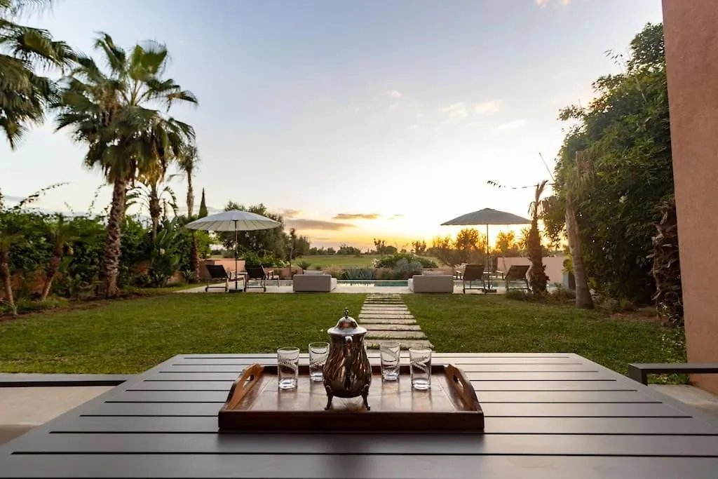 Hm50 L Villa En Front De Golf Piscine & Jacuzzi Marrakesh